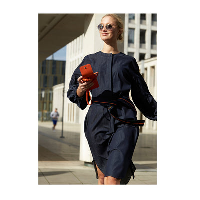 Dress "DUBLIN" light organic-cotton denim