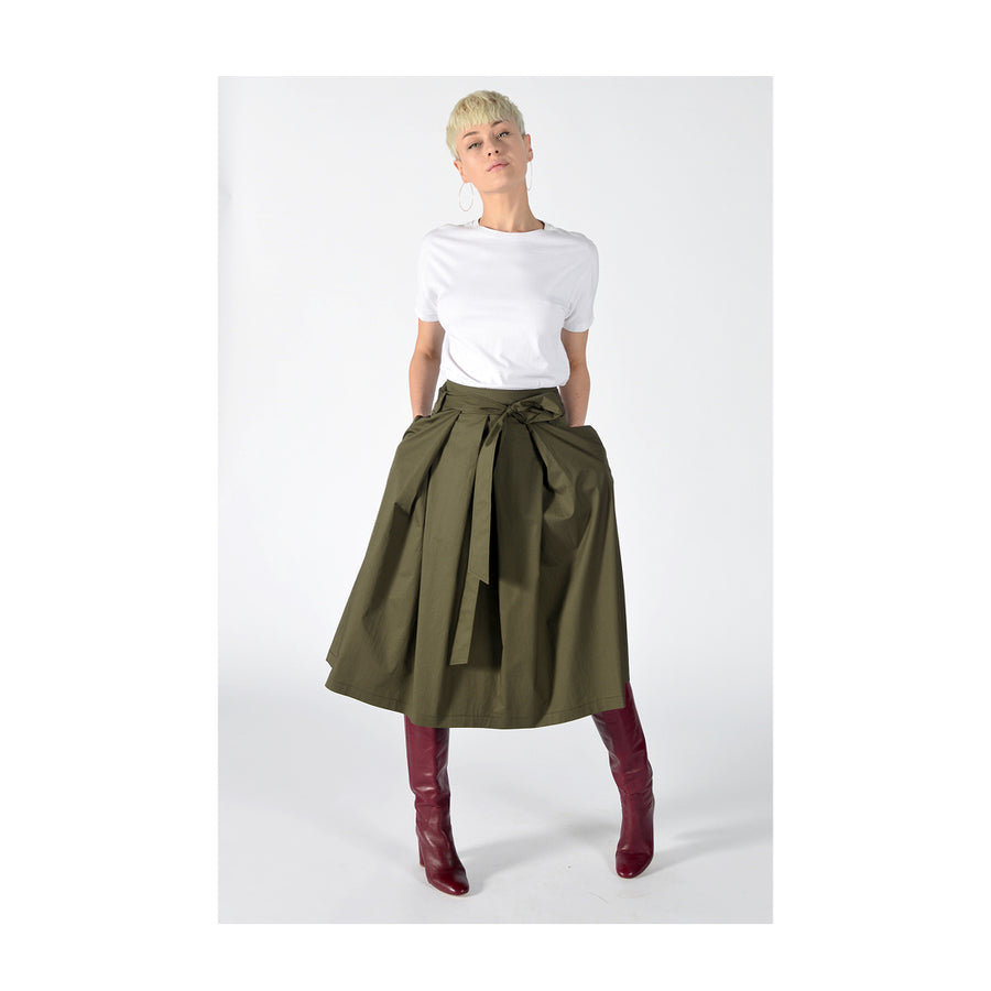 Skirt "DUFFY" khaki