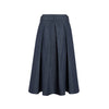 Skirt "DUFFY" light organic-cotton denim