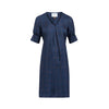 Dress "DORY" Lines print blue fancy