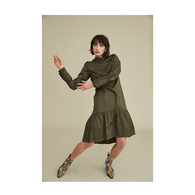 Dress "KISHA" khaki