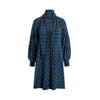Dress "KUDO" dot chain indigo