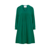 Dress "DALLAS" crepe de chine green