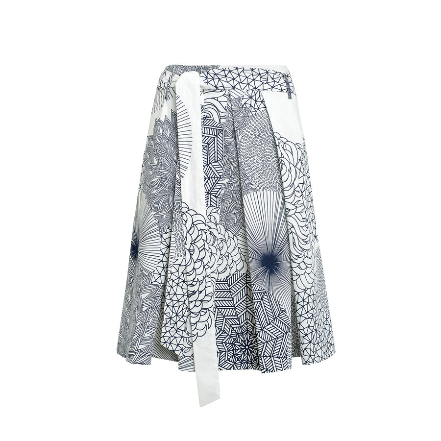 Skirt "RIO" Flowerballs blue