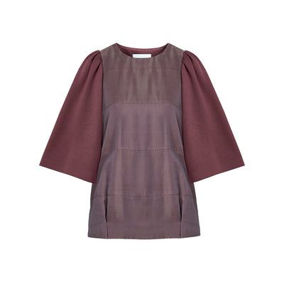 Sweater SUE berry organic cotton